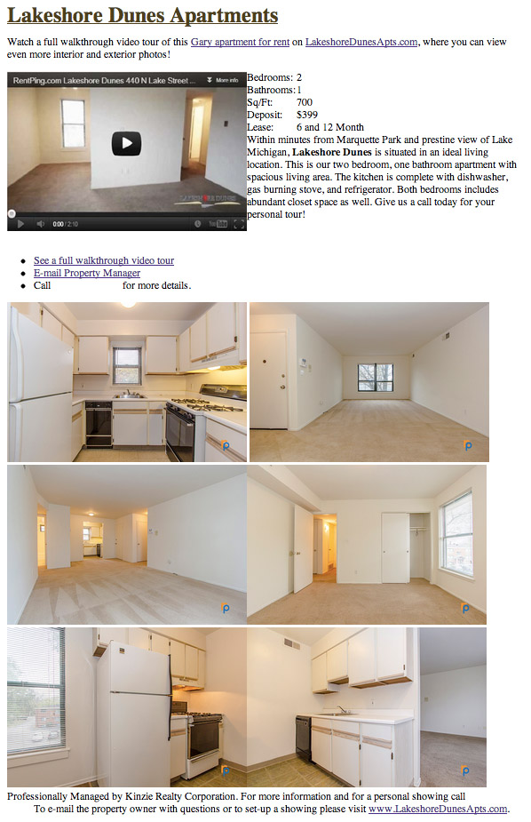 Case study One easy way to boost your apartment marketing on Craigslist