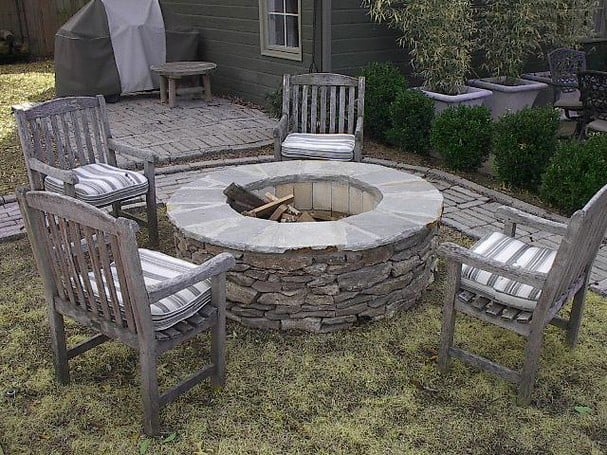 Traditional Wood Burning Firepit