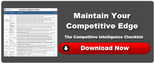 Competitive Intelligence Checklist