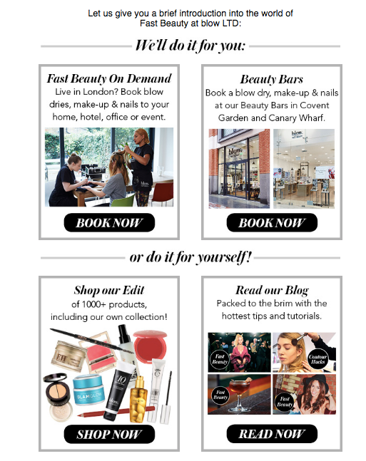 blow ltd customer experience welcome email blow ltd customer experience welcome email