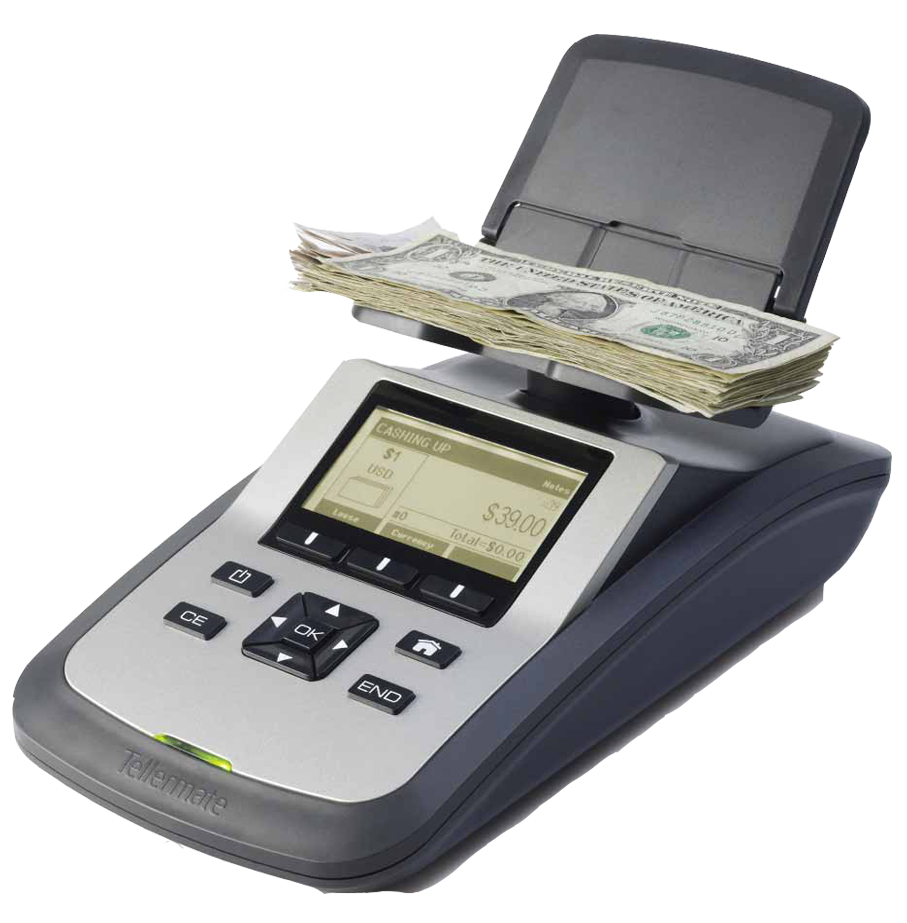 Tellermate cash counters are incredibly accurate and intelligent