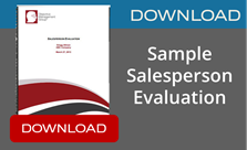 Download Sample Salesperson Evaluation