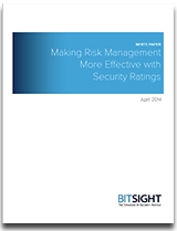 Making Risk Management More Effective with Security Ratings