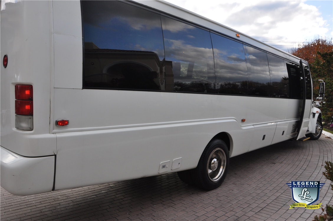 Legend Limousines, Inc. Krystal 28 Passenger Limo Bus