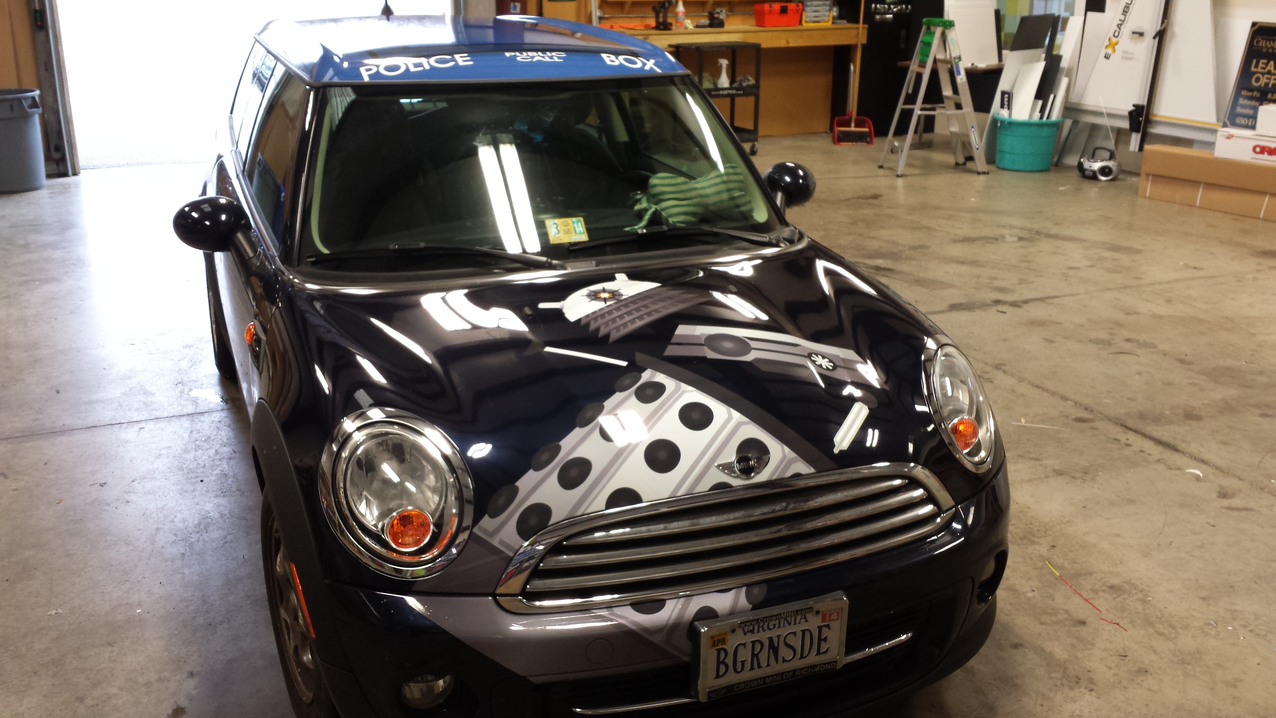 Mini Cooper Car Wrap