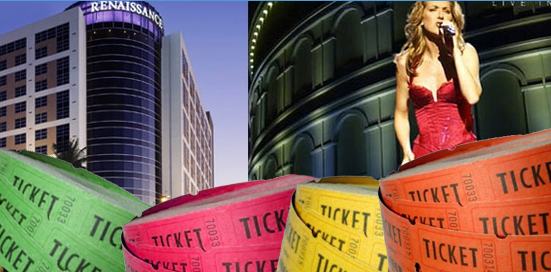 blog header Renaissance Las Vegas 3-Night Stay with CELINE DION VIP Tickets for two
