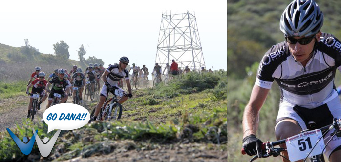 Dana-Riding 2012 Orange County Vision Quest - Mountainbike Race