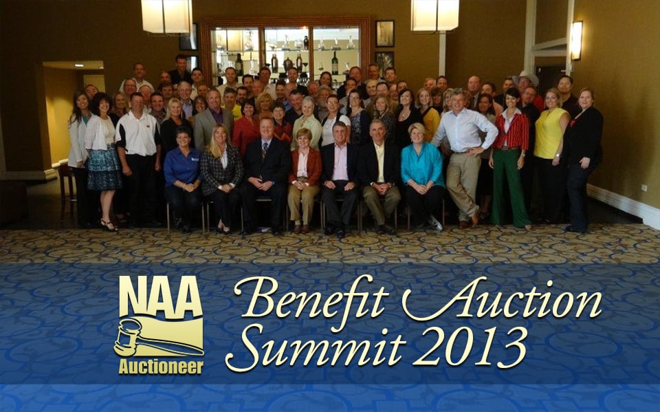 Benefit Auctioneer Summit 2013