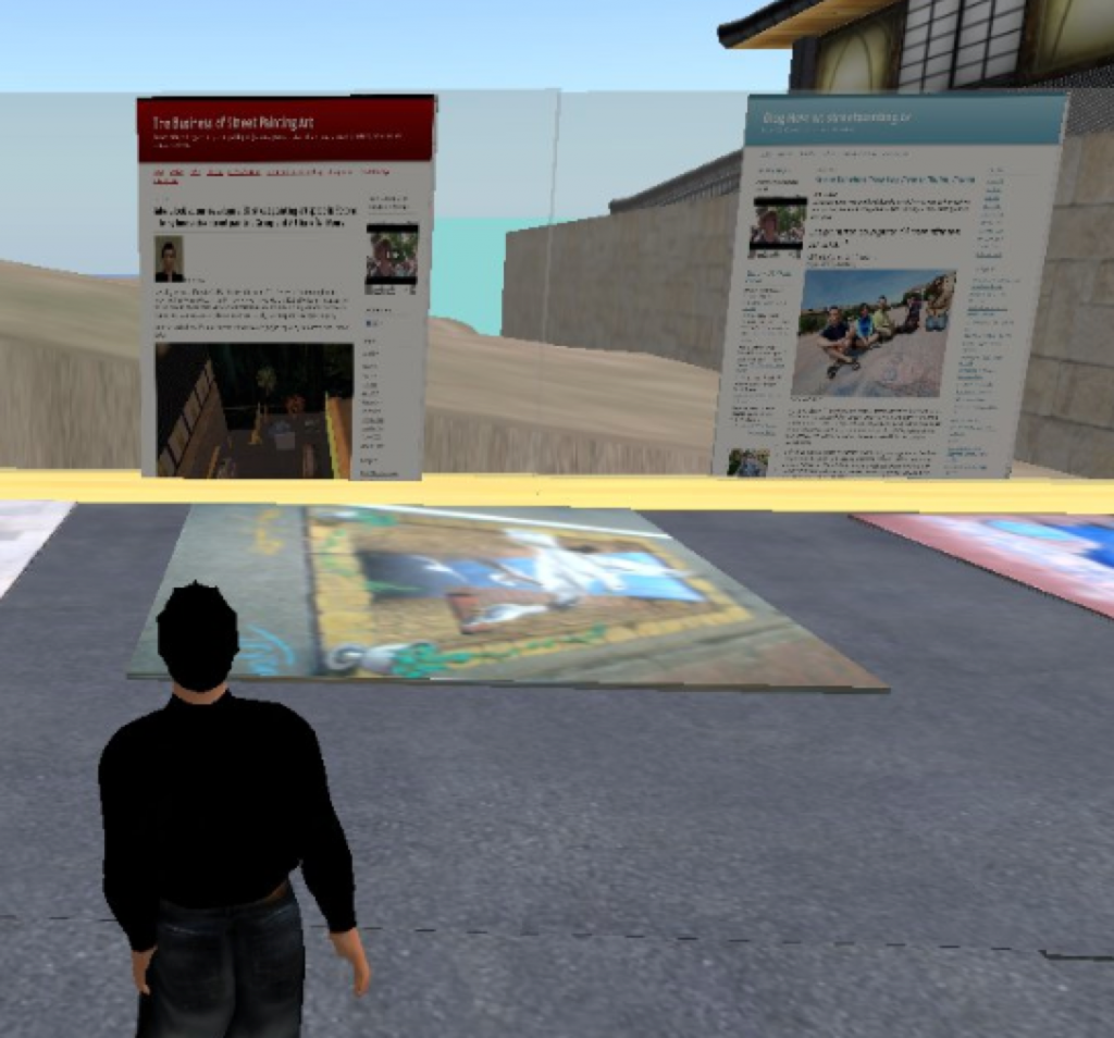 Bringing 3D Chalk Art to Second Life