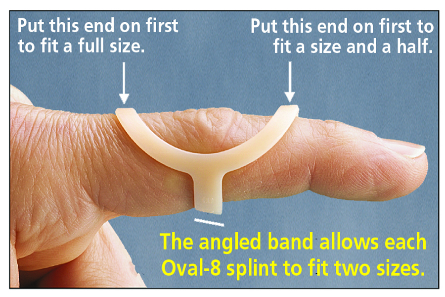 Oval-8 Finger Splints