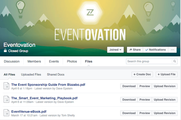 Eventovation Facebook Group Eventovation Facebook Group