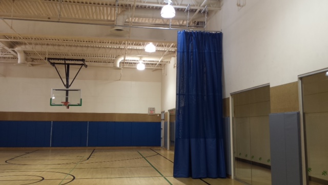 Gym Divider Curtains Custom Netting For The Boys Girls Club Of