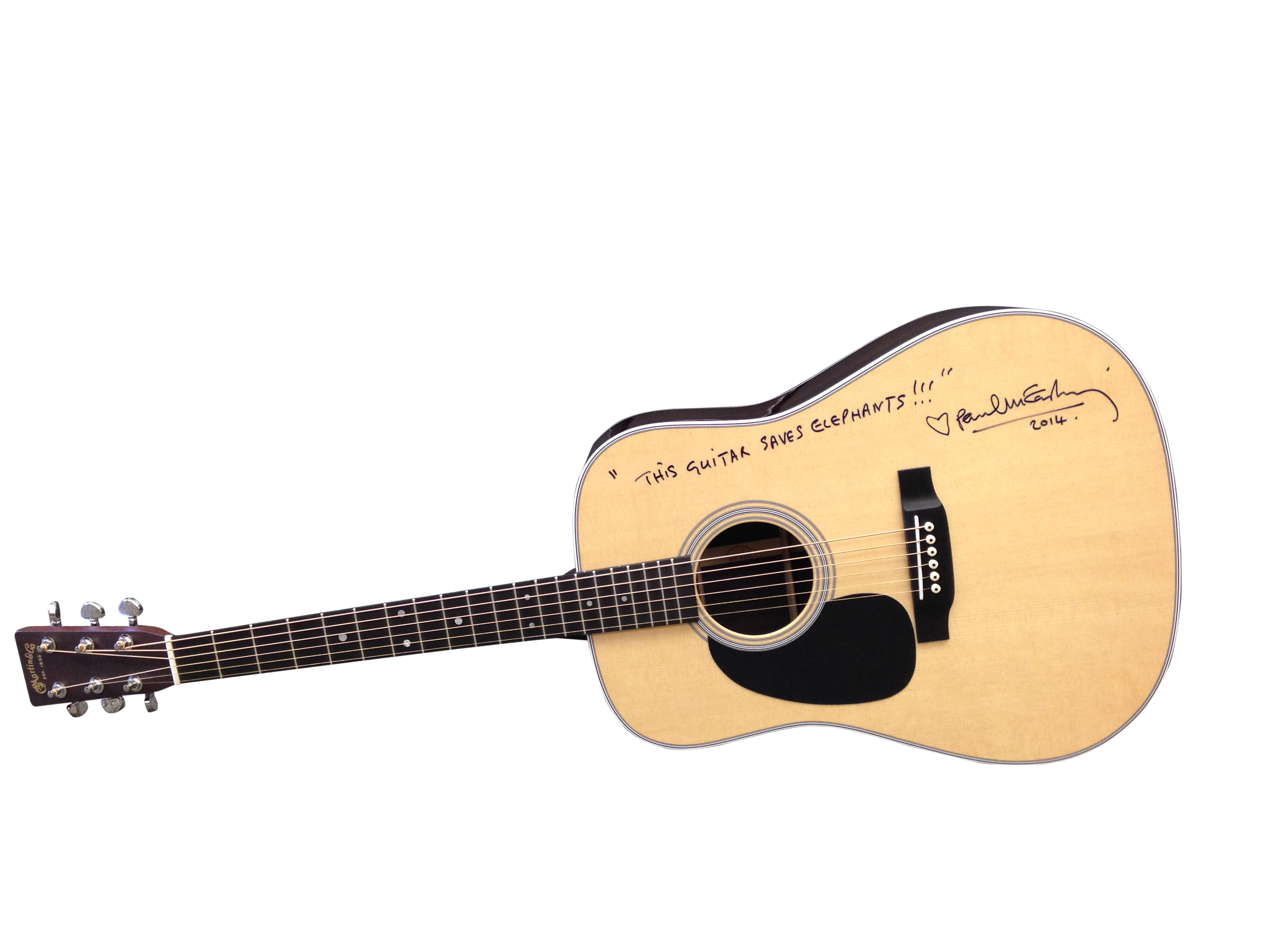 Signed Paul McCartney D28 Raises 50,000!