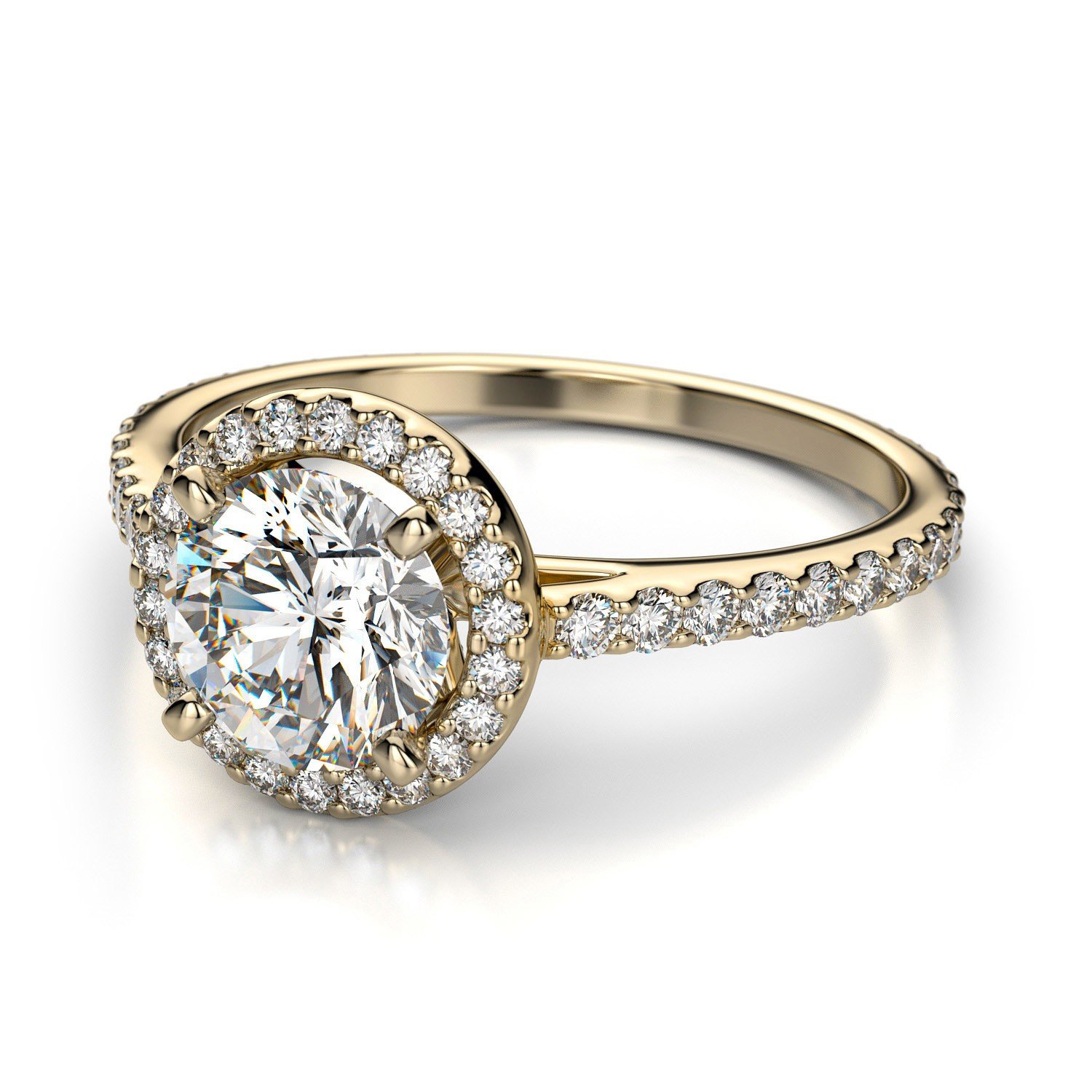 top engagement ring trend for 2015 features yellow and rose gold rings ...