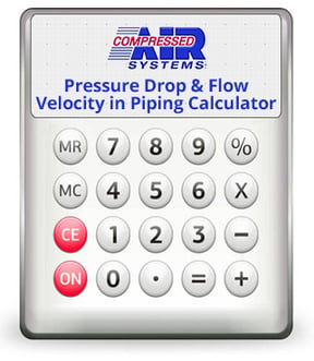 calculator pressure velocity piping flow drop
