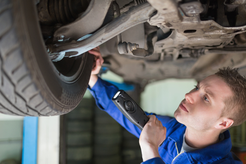 All steering components are inspected during the multi-point inspection