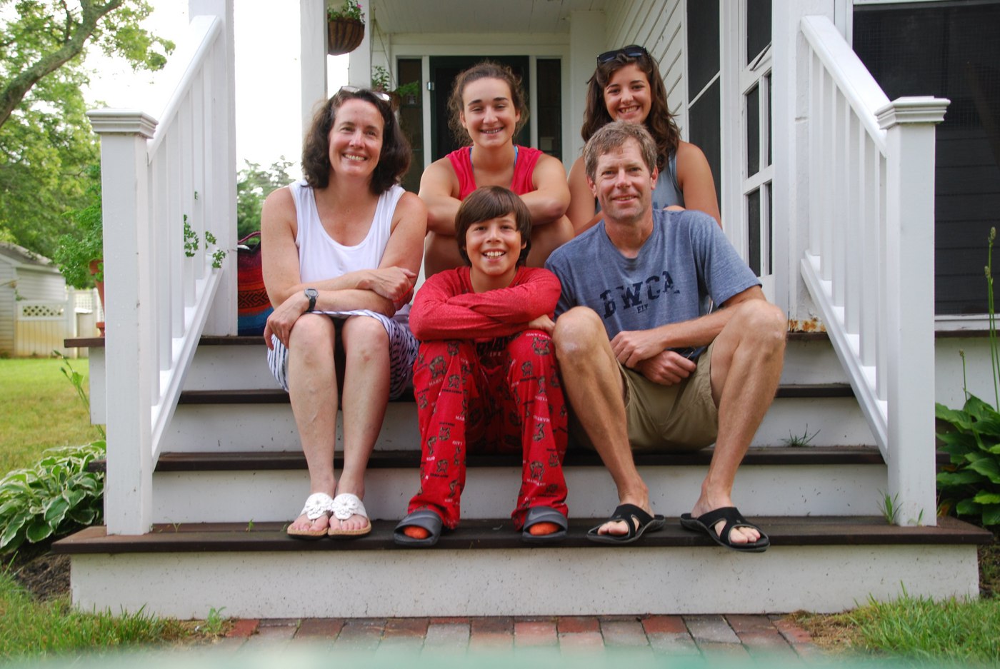 Maureen Hearn and family