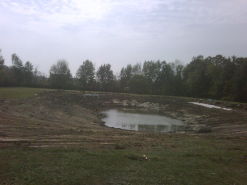 RICHMOND MI pond digging pond construction pond excavating