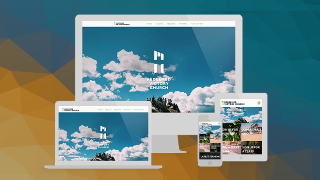 New e360 Theme for Church Websites