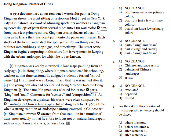 Free Online SAT Practice Questions & Problems - ProProfs