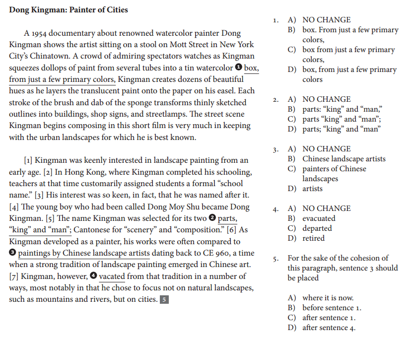 Examples of answers to essay questions