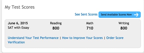 Check If Sat Scores Were Sent