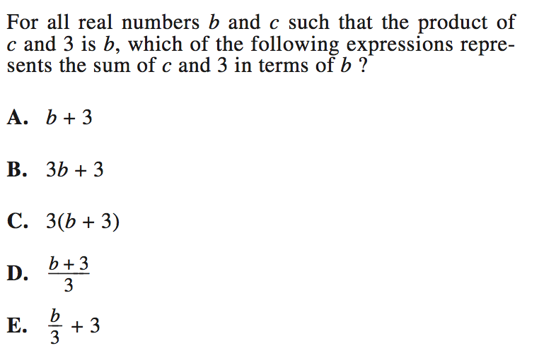 Hard Act Math Questions