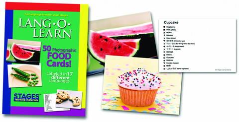 Lang-O-Learn Cards Labeled in 17 Different Languages