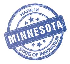 MN Manufacturing Made in MN Logo