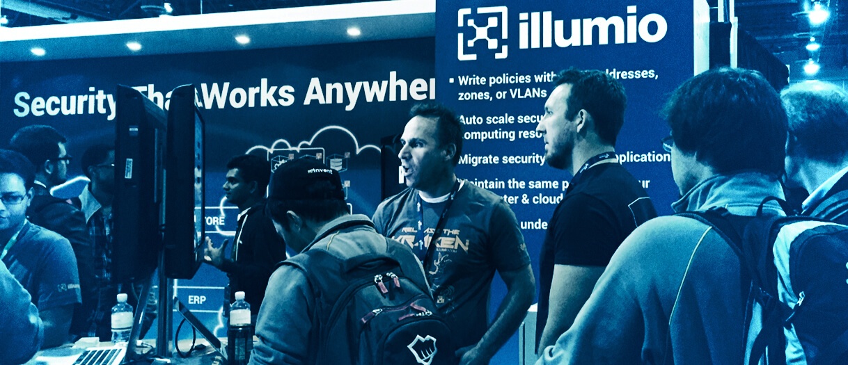 The Illumio booth at AWS re:Invent 2014
