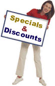 Click here for specials and discounts!