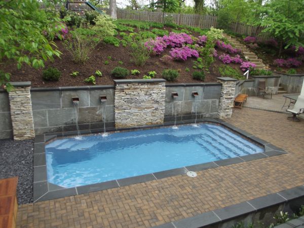 Retaining Walls For Swimming Pools