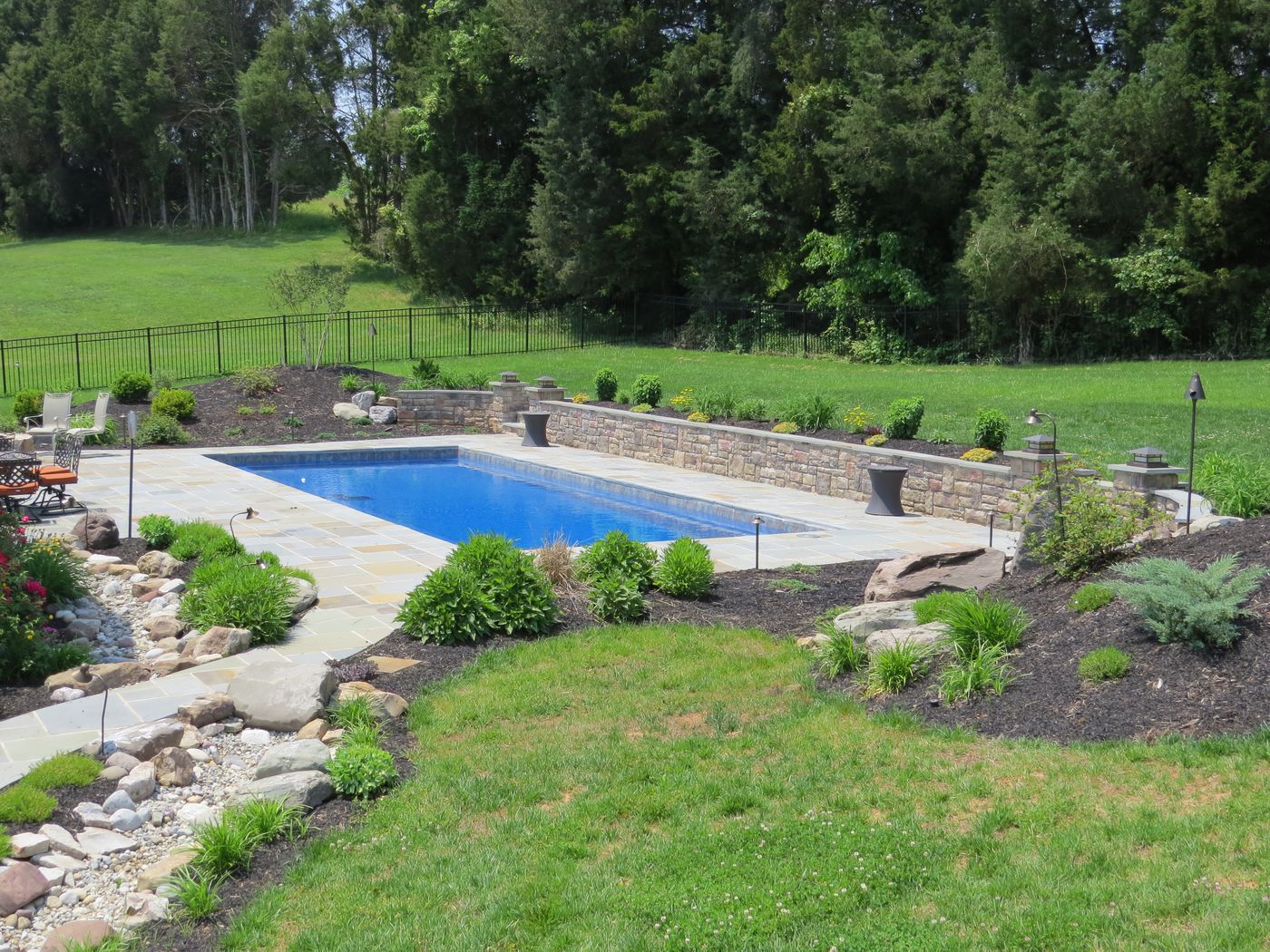 Photos of fiberglass pools