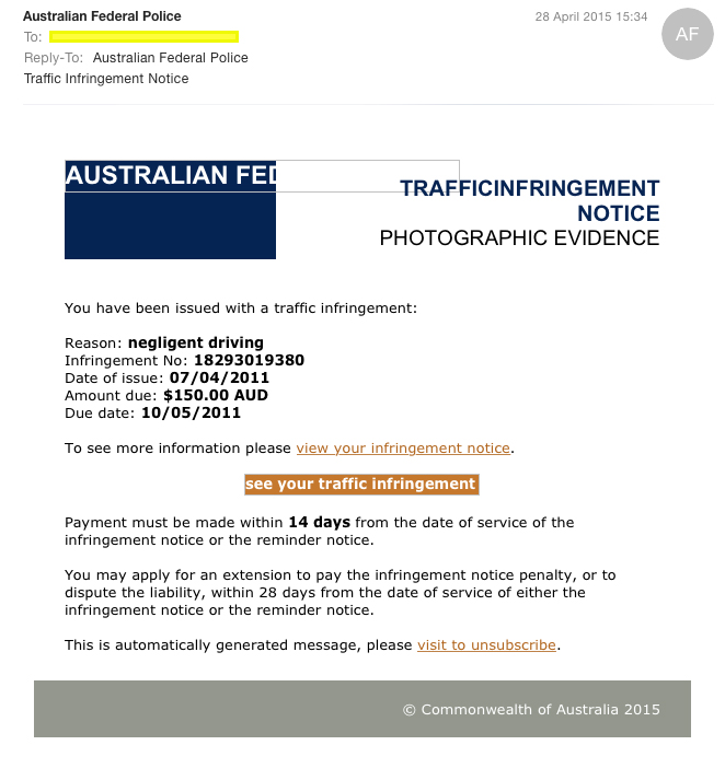 The Australian Federal Police Are Latest Another Cryptolocker Scam