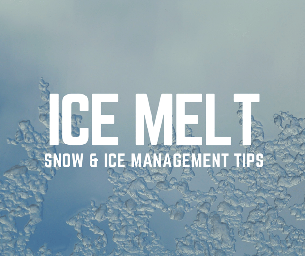 Snow and Ice Management Tips How to Select an Ice Melt Product