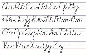 Learning handwriting