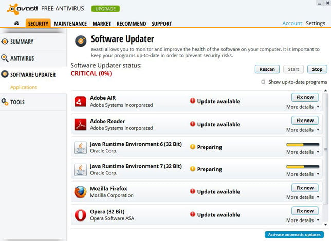 Software Updater