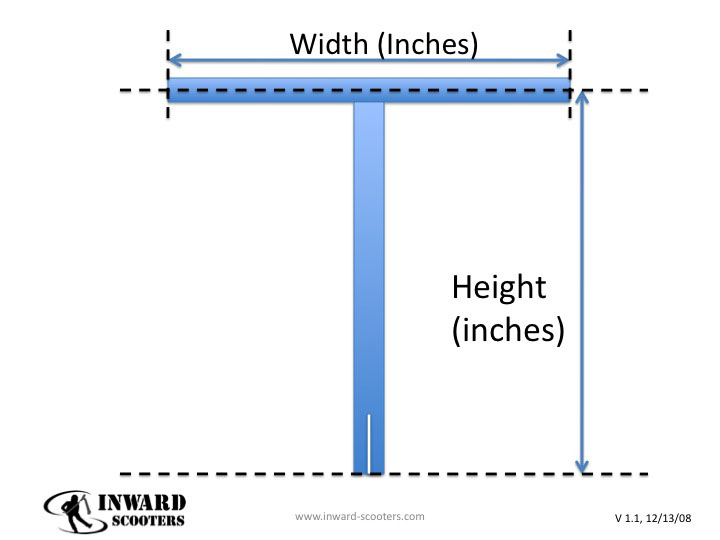 Scooter Height Chart