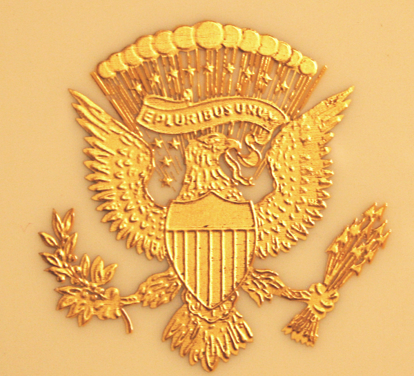 WHITE HOUSE CHINA - SERVICE PLATE OF WOODROW WILSON ...