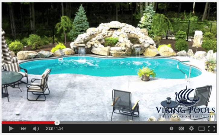 viking fiberglass pool