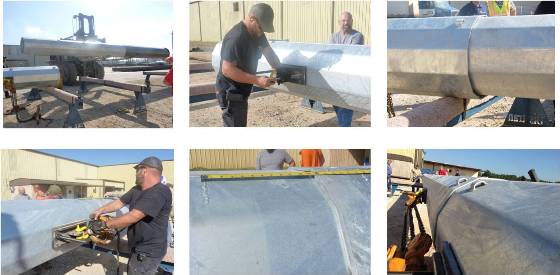 slip fit pole assembly