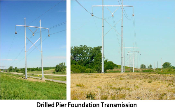 drilled pier foundation