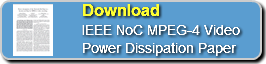 IEEE noc MPEG 4 power dissipation paper CTA fp