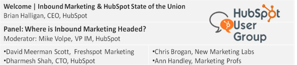HUG Panel Agenda