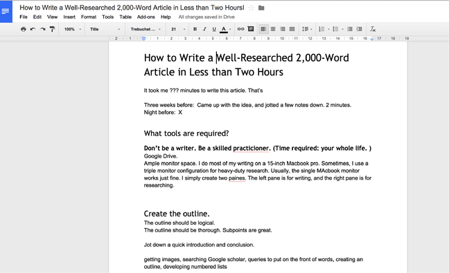 How to write a 2 page essay fast image