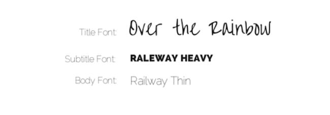 font-pairings font-pairings