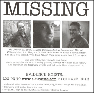 Blair Witch Project Poster