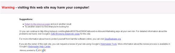google-warning-shot
