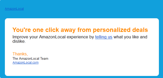 amazon local email marketing