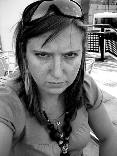 angry woman